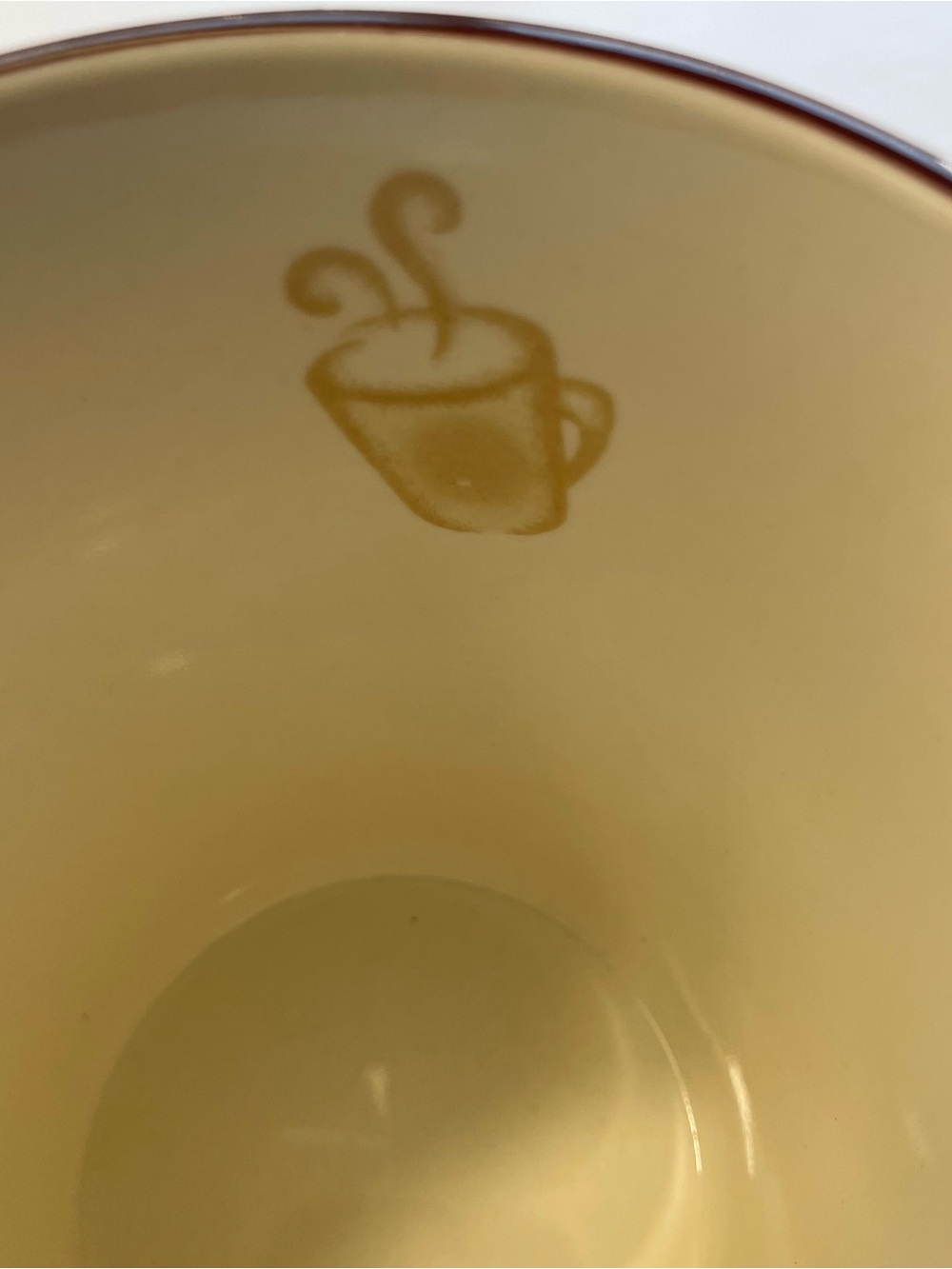 Vintage Tim Hortons 2007 Limited Edition Coffee Mug #007 Steaming Cup Cream - Picture 5 of 8